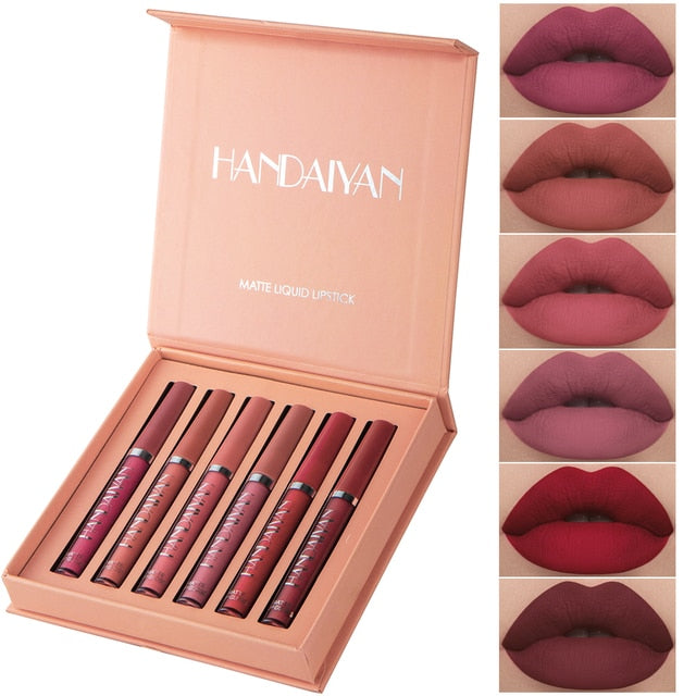 Liquid Lipstick 6 Colours Set