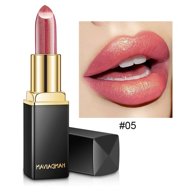 Waterproof Glitter Lipstick 10 Colours