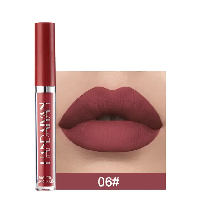 Matte Velvet Lipstick Gloss 12 Colours / 6pcs Set