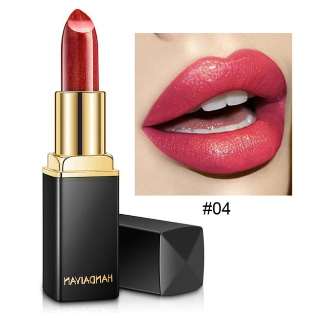 Waterproof Glitter Lipstick 10 Colours